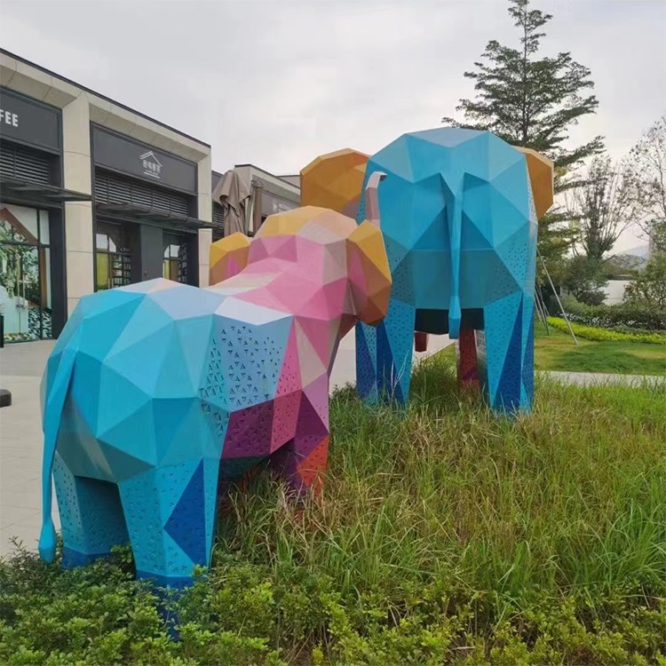 园林景观雕塑-大象