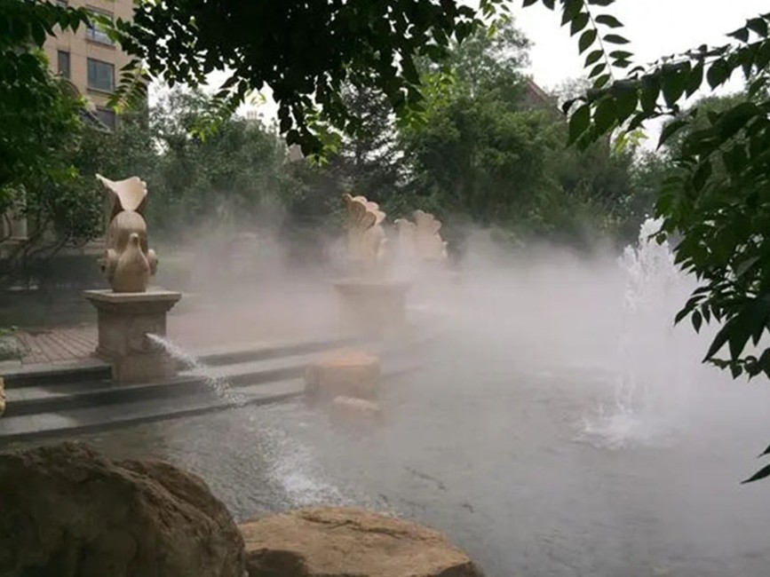 冷雾喷泉